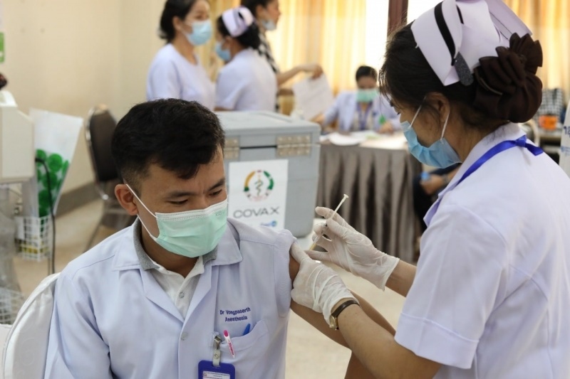 Lào: Hơn 328 bệnh nhân Covid-19 tử vong, trên 61% dân số đã tiêm chủng